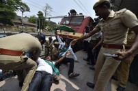Farmers Association members staged a rail roko 