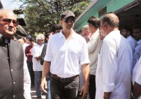 Funeral of trade analyst Vikas Mohan