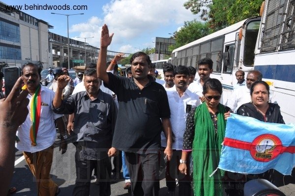 Go Back Modi Protest in Tamil Nadu