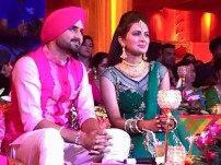 Harbhajan Singh and Geeta Basra Sangeet Ceremony
