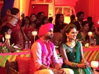 Harbhajan Singh and Geeta Basra Sangeet Ceremony