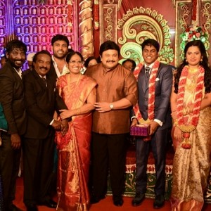 H.vasanth kumar son Marriage Reception