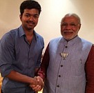 Ilayathalapathy Vijay - Narendra Modi Meet