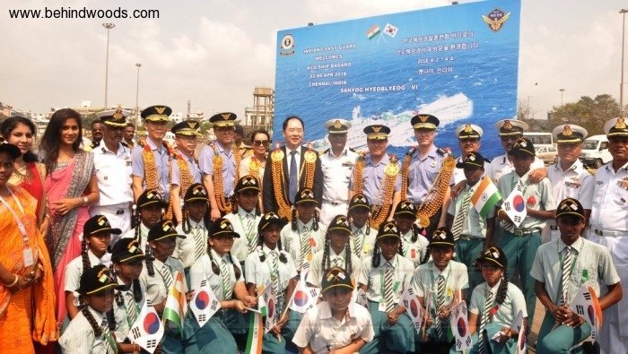 Indo - Korea Coast Guard Joint Exercise Event