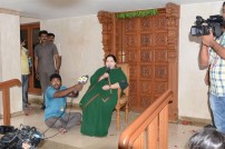 J Jayalalitha meets press