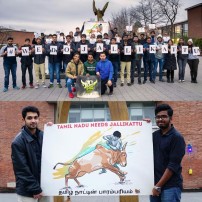 Jallikattu protest across the globe