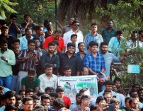 Jallikattu protest across the globe