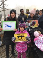 Jallikattu protest across the globe