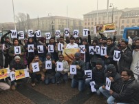 Jallikattu protest across the globe