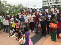 Jallikattu protest across the globe