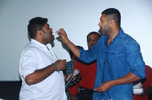 Jayamravi's Bogan Success Celebration at Kamala Cinemas.