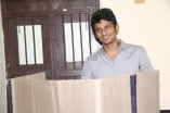 Jiiva at Polling Booth