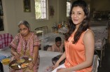 Kajal celebrates her birthday at an Old Age Home