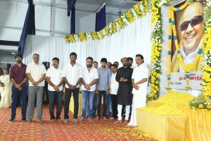 Kalaignar Karunanidhi Memorial Gathering by FEFSI