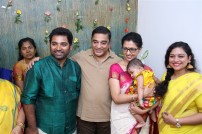 Kamal Haasan and Gauthami Shobi Master Daughter Name Ceremony 