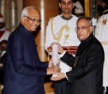 Padma Awardees with the President of India