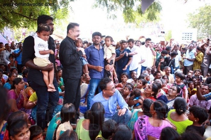 Kamal Haasan's protest against Sterlite