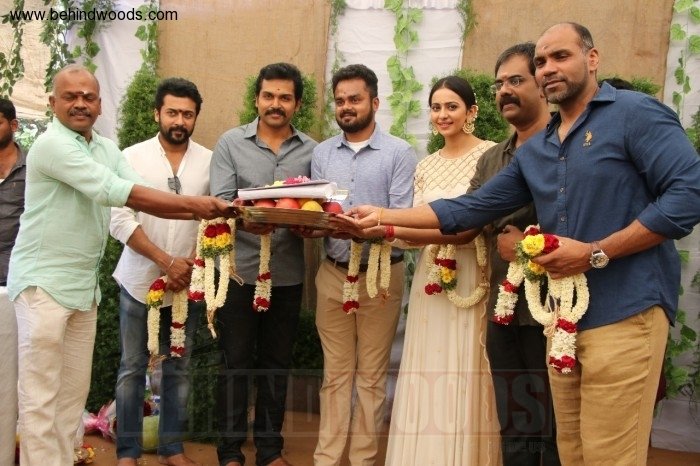 Karthi 17 pooja photos