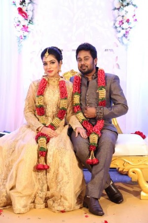 Karthik - Satna Titus Wedding Reception Stills