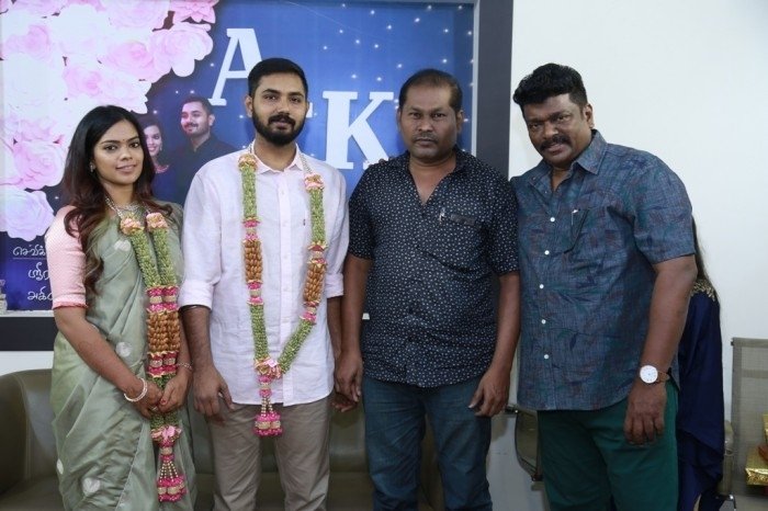 Keerthana and Akshay Special Reception for Media