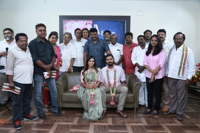 Keerthana and Akshay Special Reception for Media