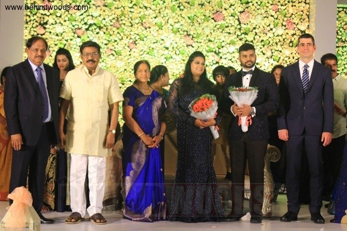 Le Meridian Hotel Chairman Palani G Periasamy Daughter Ananthi - Vinoth Wedding Reception