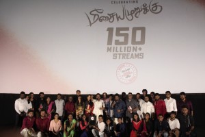 Meesaya Murukku Crosses 150 Million Streams - Celebrations