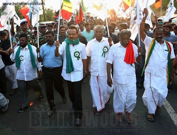 MK Stalin's mega rally for Cauvery Management Board Formation