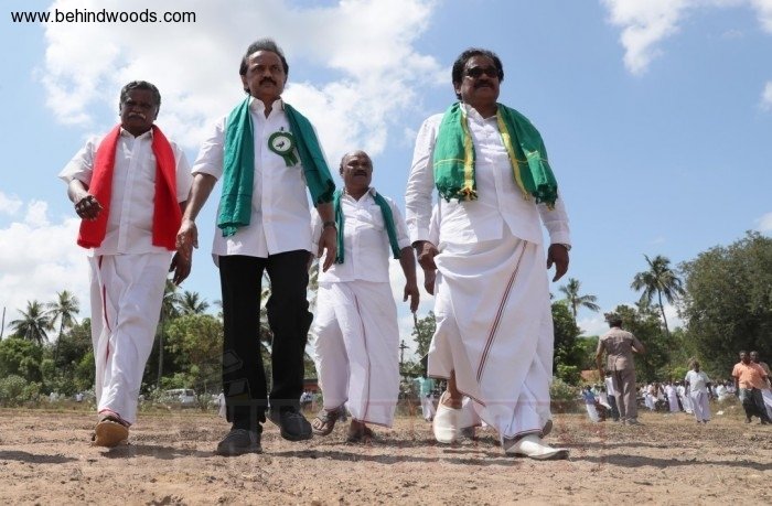 MK Stalin's mega rally for Cauvery Management Board Formation