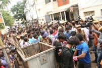 Nadigar Sangam Cleans Chennai