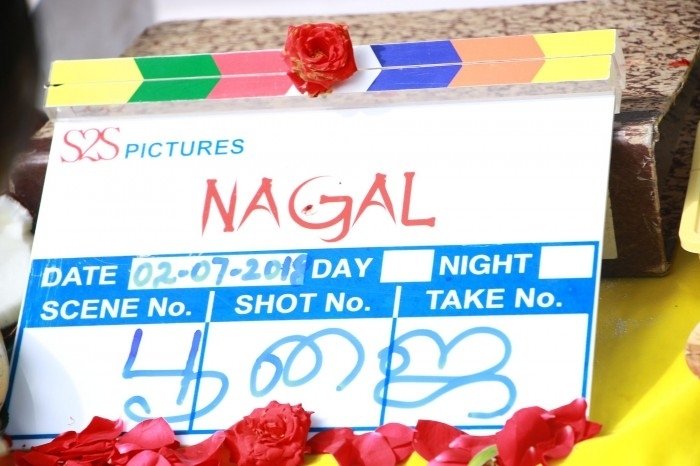 Nagal Movie Pooja Stills