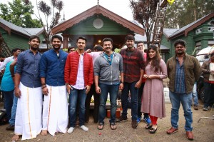 Naragasooran team celebrating Ayutha Pooja