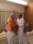 Narendra Modi meets Superstar Rajinikanth