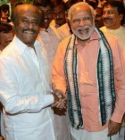 Narendra Modi meets Superstar Rajinikanth
