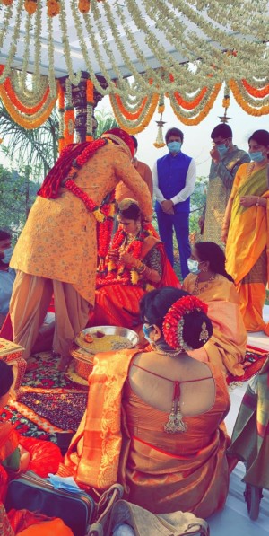 Nikhil Siddharth And Pallavi Wedding Photos