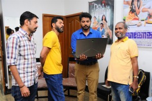 Ondikkatta Team Meet With Vishal And Prabhu Deva
