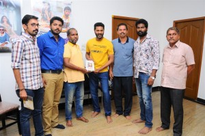 Ondikkatta Team Meet With Vishal And Prabhu Deva