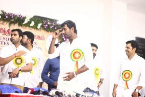Press Meet of Nadigar Sangam