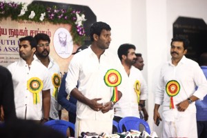 Press Meet of Nadigar Sangam