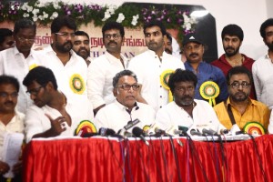 Press Meet of Nadigar Sangam