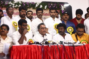 Press Meet of Nadigar Sangam