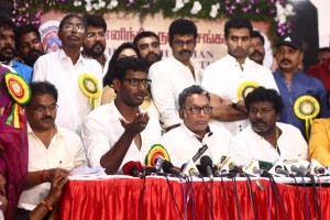 Press Meet of Nadigar Sangam