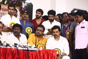 Press Meet of Nadigar Sangam