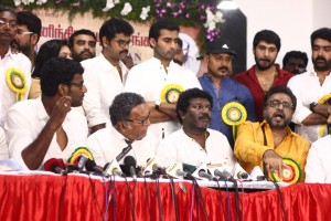 Press Meet of Nadigar Sangam