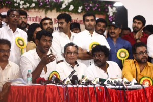 Press Meet of Nadigar Sangam