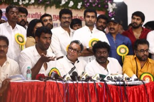 Press Meet of Nadigar Sangam