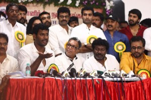 Press Meet of Nadigar Sangam