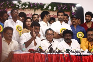 Press Meet of Nadigar Sangam