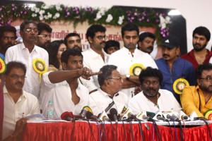 Press Meet of Nadigar Sangam