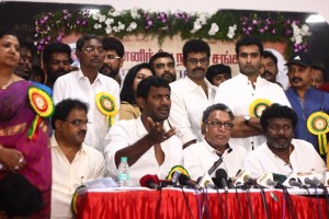 Press Meet of Nadigar Sangam